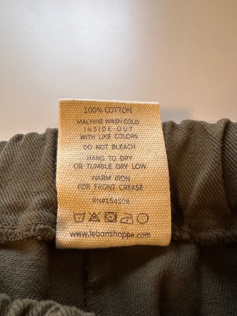 Le Bon Shoppe Arc Pants in Olive Green | Size Small - Picture 8 of 10